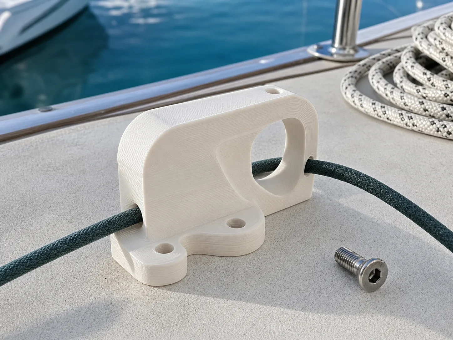 Accessoire nautique sur mesure pour usage non structurel